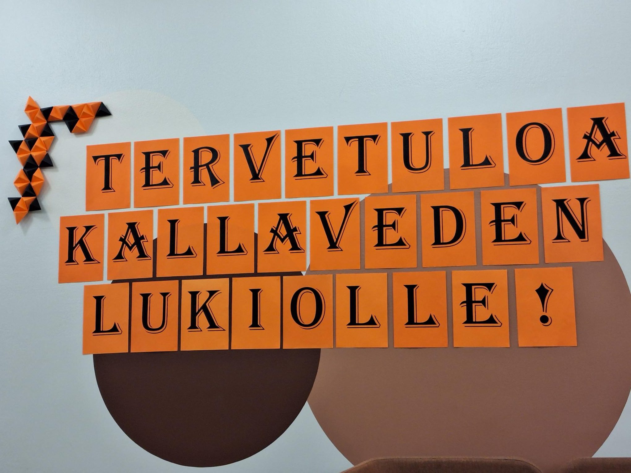 Avoimet ovet ysiluokkalaisille 12.-13.11. Tervetuloa tutustumaan!
